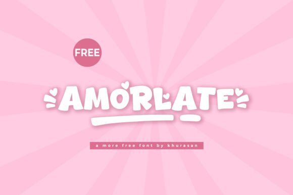 Amorlate: A Modern Font for Eye-Catching Campaigns