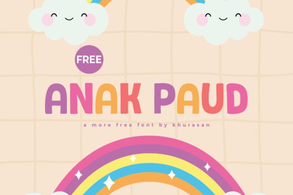 Anak Paud Font for Eye-Catching Branding