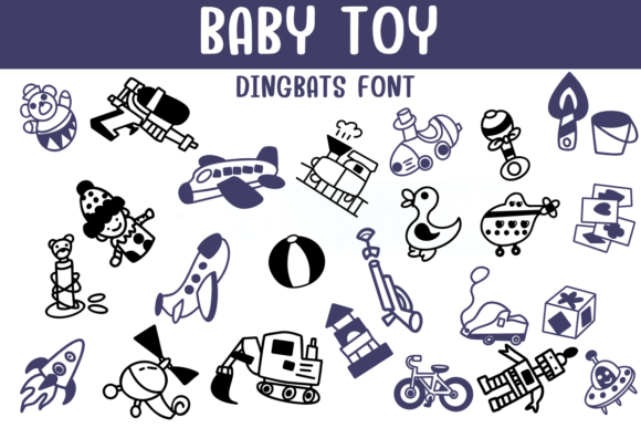 Baby Toy Font for Playful Web Design
