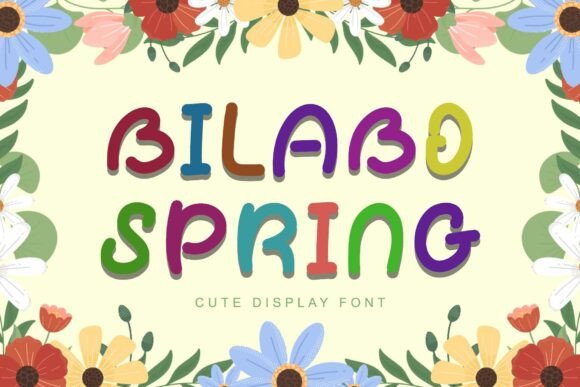 Bilabo Spring Font for Business Branding