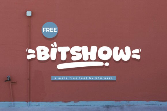 Bitshow: A Modern Font for Eye-Catching Brand Content
