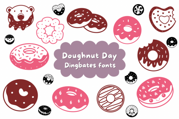 Doughnut Day Font for Playful Web Design