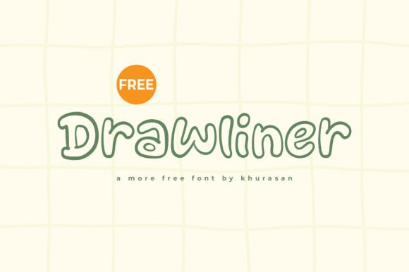 Drawliner: A Freebie Font with a Bold Personality