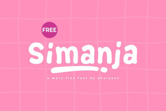Enhance Your Editorial Design with the Simanja Font