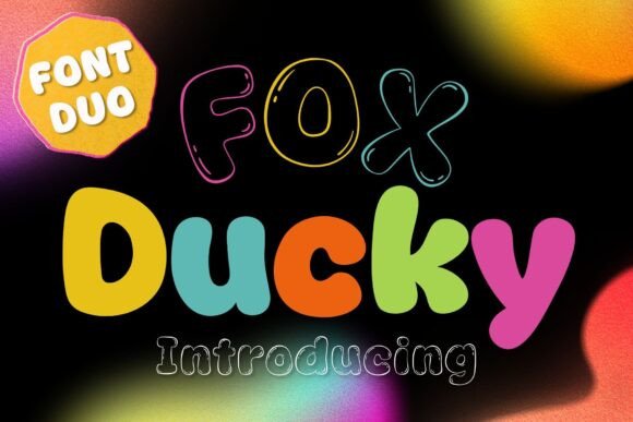 Fox Ducky: A Playful Font for Handmade Creations