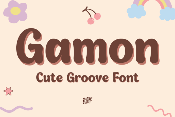 Gamon: A Playful Font for Professional Branding