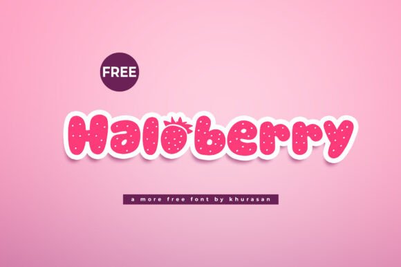 Haloberry: The Modern Font That Boosts Your Campaigns