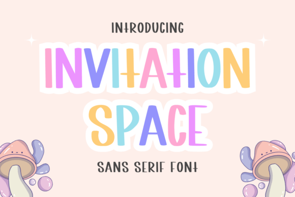 Invitation Space: A Handwritten Sans Serif Font for Digital Branding