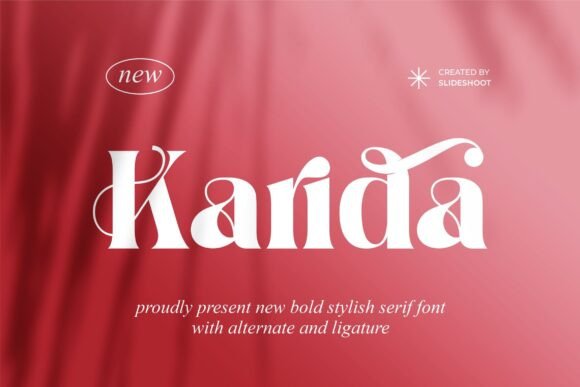 Karida Serif Font for Handmade Creations