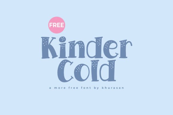 Kinder Cold: A Playful Typeface for Modern Branding