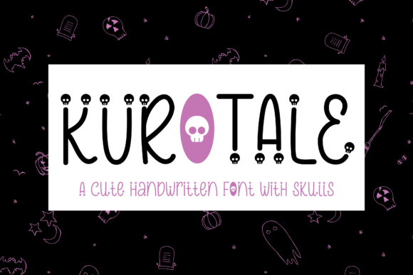 Kurotale: A Playful Handwritten Font for Editorial Design