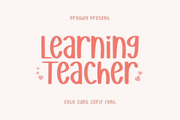 Learning Teacher: A Whimsical Sans Serif for Editorial Design