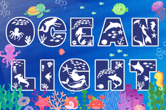 Ocean Light: A Playful Font for Digital Campaigns