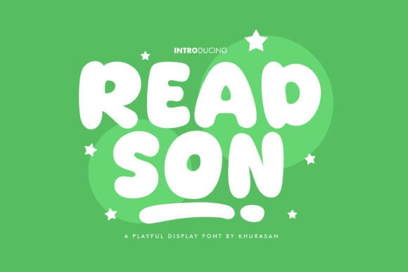 Readson: A Modern Display Font for Web Design