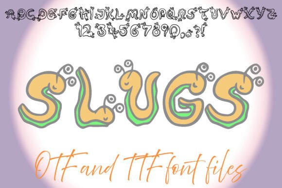 Slugs: A Joyful Display Font for Editorial Projects
