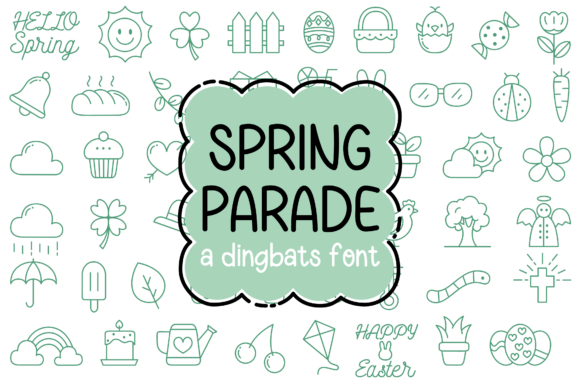 Spring Parade Font Review for Branding Projects