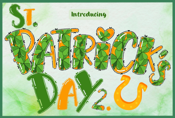 St. Patrick’s Day 2 Font for Business Branding
