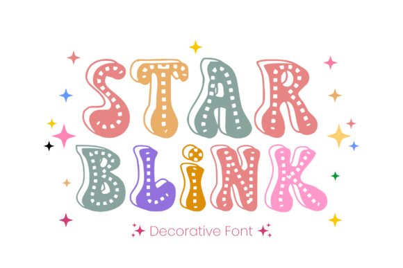 Starblink: A Sparkling Font for Modern Branding