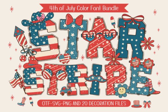 Starstripe: A Festive Font for Patriotic Publishing
