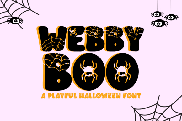 Webby Boo: A Playful Halloween Font for Digital Projects
