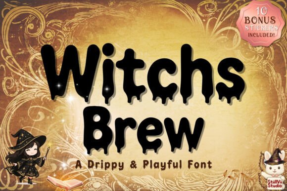 Witchs Brew Font for Digital Marketing and Branding